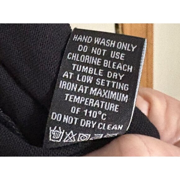 BCBG Max Azaria Shrug Cardigan Light Sweater Womens Small Black lace back - Picture 7 of 7